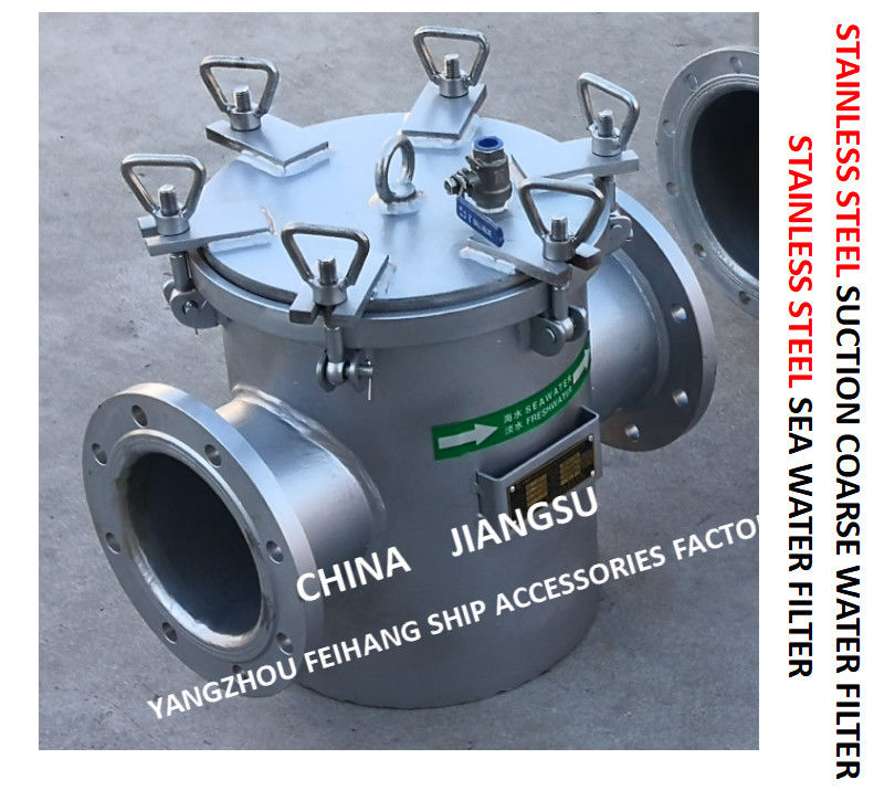 Tamis d'eau de mer d'acier inoxydable pour le modèle As d'orifice d'admission de pompe d'eau douce 150 Cb/T497-2012