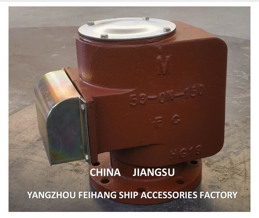 Corps en fonte réservoir de tuyau d'air tête disque flottant de type 0.3Mpa 53ON-150A
