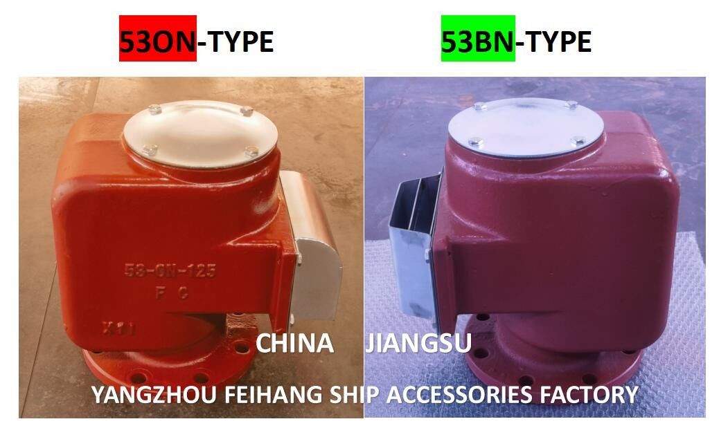 IMPA872305 Tête de tuyau d'air à disque flottant pour réservoir d'huile avec filet de feu 53ON-125A