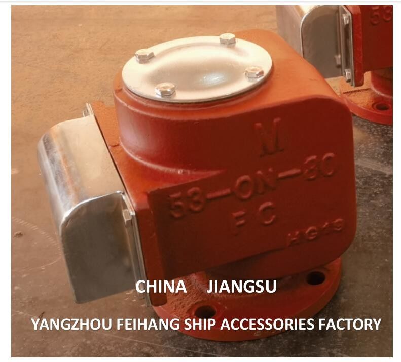 Tête de tuyau d'air du réservoir d'huile à disque flottant SUS316L Cap respirant 53ON-125A