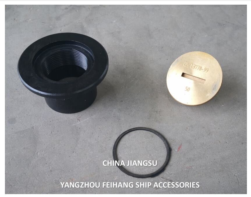 Tête d'injection de sondage de réservoir d'huile marine, tête de tuyau de sondage de pont en acier A40 Cb/T3778-1999