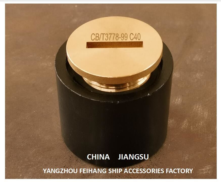 Chine Tête de tuyau de sondage type C50 Cb/T3778 Corps en acier coulé Cap en laiton