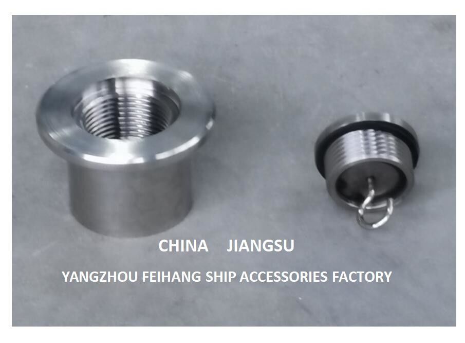 Chine Tube de sondage en acier inoxydable Cap-Tête de tuyau de sondage en acier inoxydable CB/T3778-99