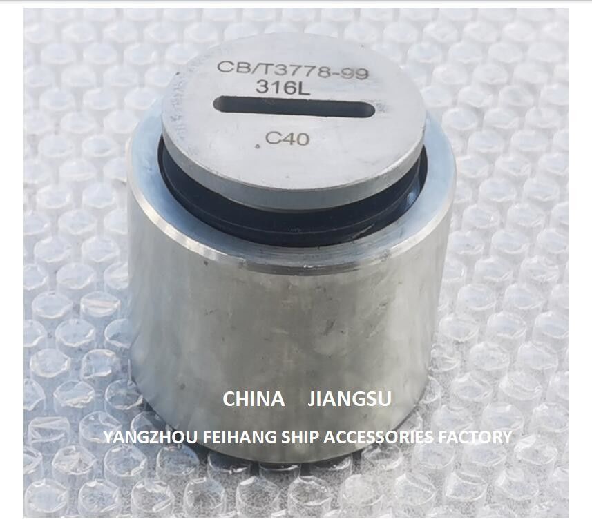 Bouchon de sonorisation du carburant avec anneau O, matériau en acier inoxydable modèle C40 Cb/T3778-99