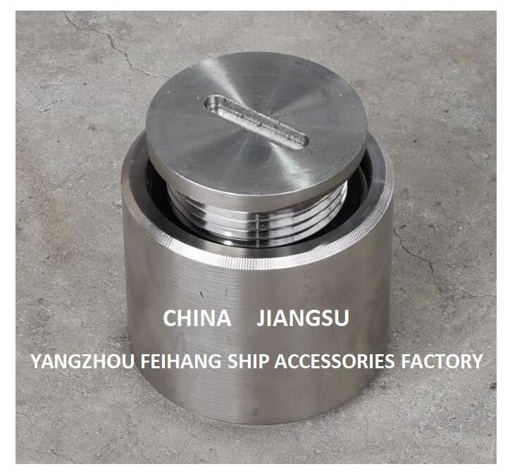 Chine Feihang Type C65 tuyau de sondage en acier inoxydable tête-marine Cap de sondage en acier inoxydable surélevé