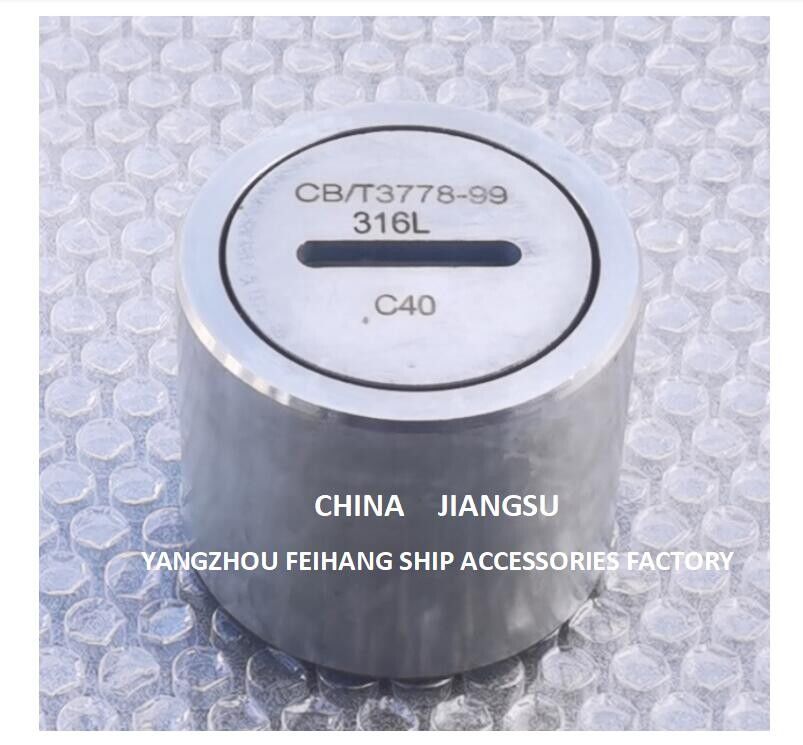 Plug de sonorisation du réservoir de ballast avec anneau O, tête de sonorisation en acier inoxydable modèle C40 Cb/T3778-99