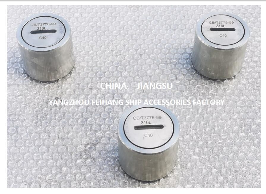 Bouchon de sonorisation du carburant avec anneau O, matériau en acier inoxydable modèle C40 Cb/T3778-99