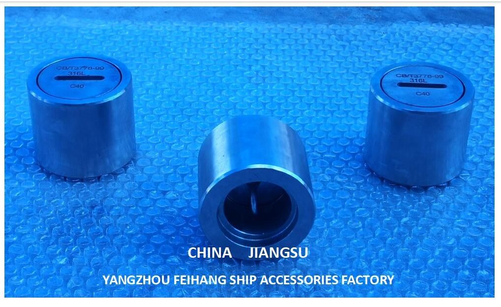 Chine Feihang Type C65 tuyau de sondage en acier inoxydable tête-marine Cap de sondage en acier inoxydable surélevé