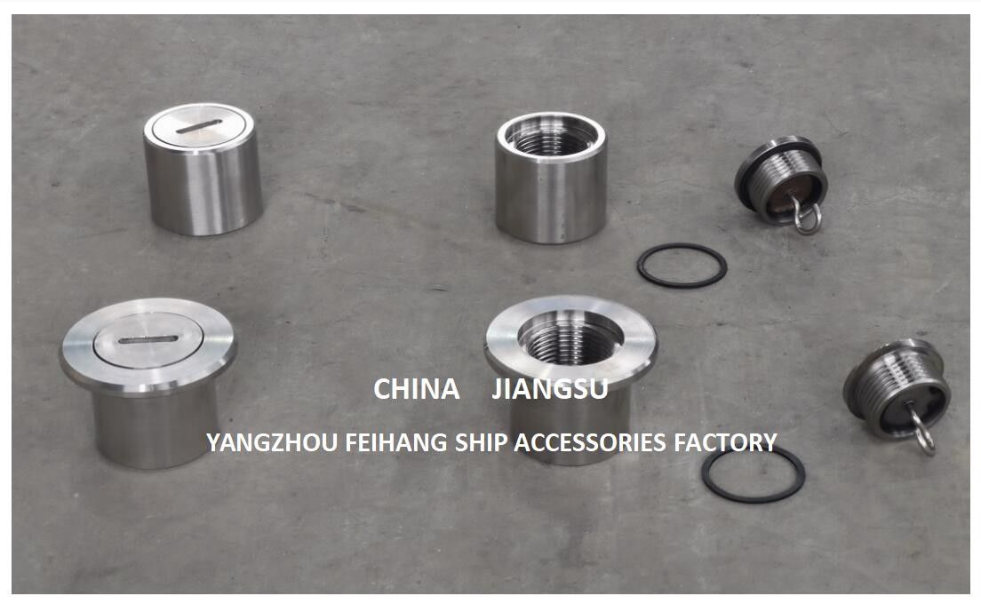 Chine Feihang Type C65 tuyau de sondage en acier inoxydable tête-marine Cap de sondage en acier inoxydable surélevé