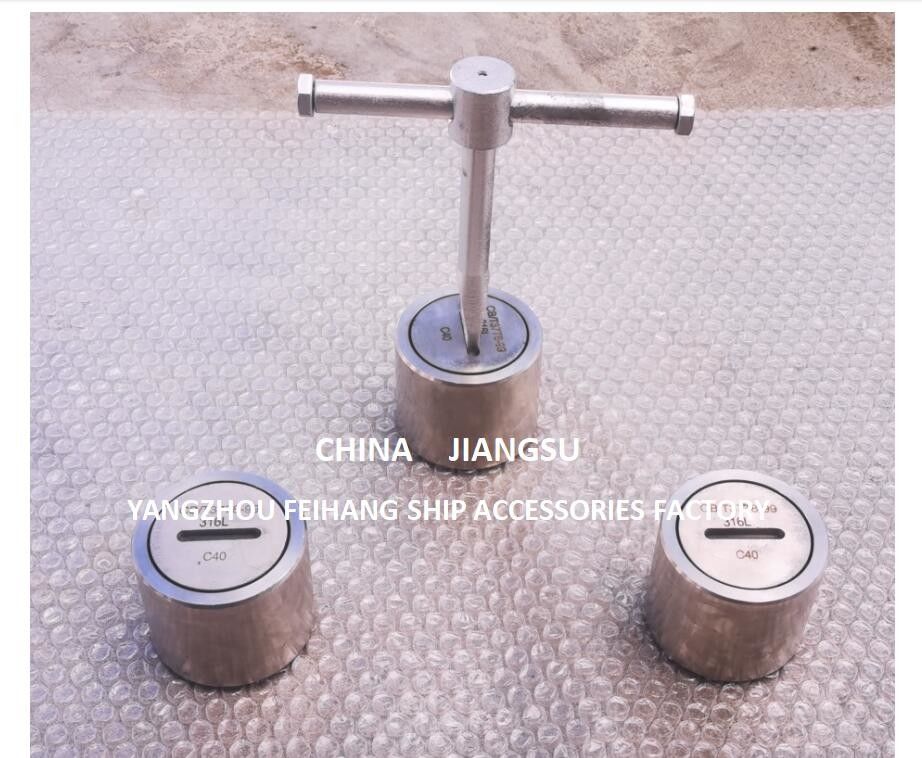 Bouchon de sonorisation du carburant avec anneau O, matériau en acier inoxydable modèle C40 Cb/T3778-99
