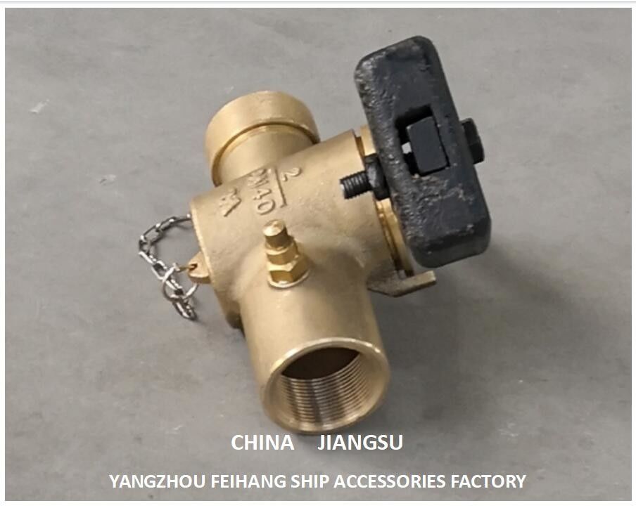 Données techniques de la soupape d'auto-fermeture à sonnage Dn40 Cb/T3778-99 Matériau-Bronze avec contrepoids