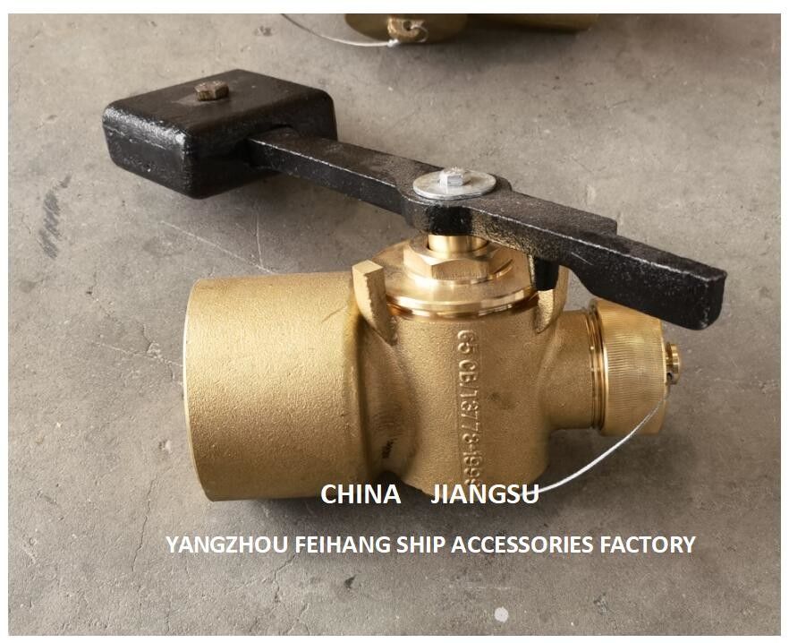 VALVE d'auto-fermeture à sonnage Données techniques pour DN65 CB/T3778 MATÉRIAL-BRONZE avec contrepoids
