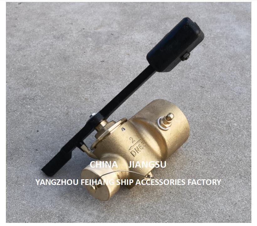 VALVE d'auto-fermeture à sonnage Données techniques pour DN65 CB/T3778 MATÉRIAL-BRONZE avec contrepoids