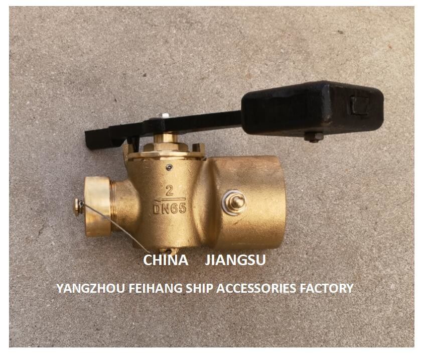 VALVE d'auto-fermeture à sonnage Données techniques pour DN65 CB/T3778 MATÉRIAL-BRONZE avec contrepoids