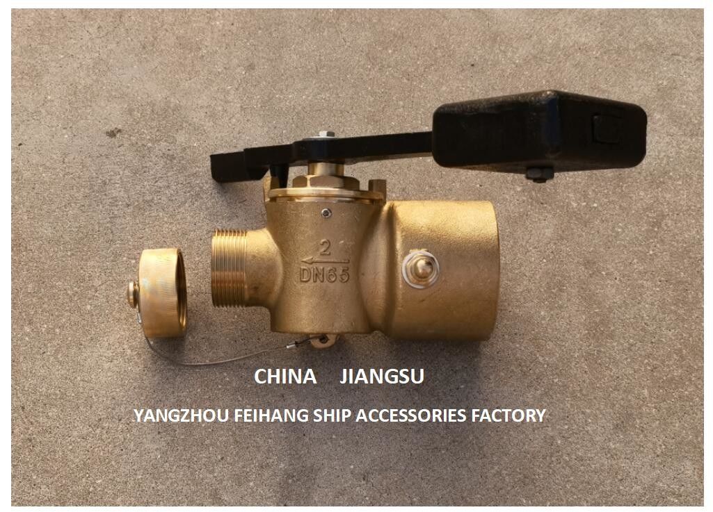VALVE d'auto-fermeture à sonnage Données techniques pour DN65 CB/T3778 MATÉRIAL-BRONZE avec contrepoids