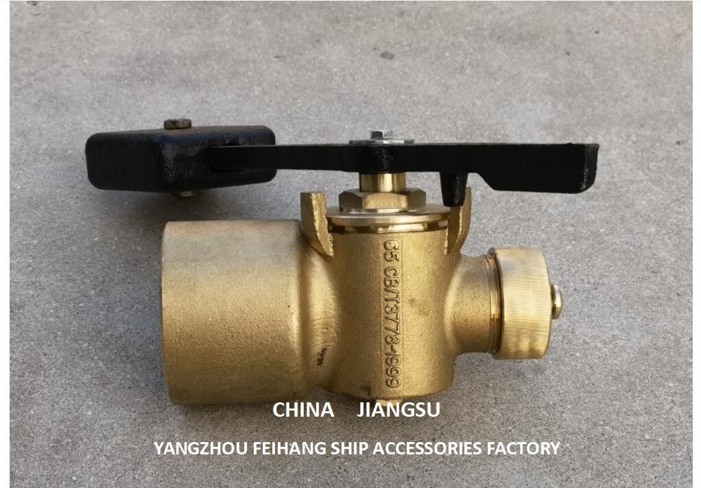 VALVE d'auto-fermeture à sonnage Données techniques pour DN65 CB/T3778 MATÉRIAL-BRONZE avec contrepoids