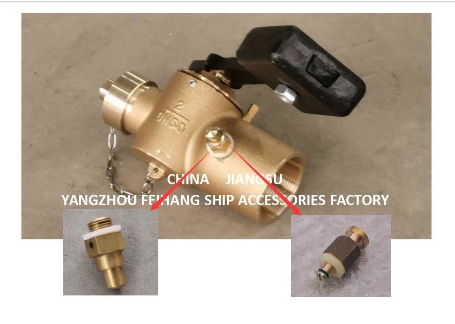 Dn6, soupape d'aération d'auto-fermeture à ressort pour sonnerie soupape d'auto-fermeture Matériau fil de forme de connexion en bronze/laiton