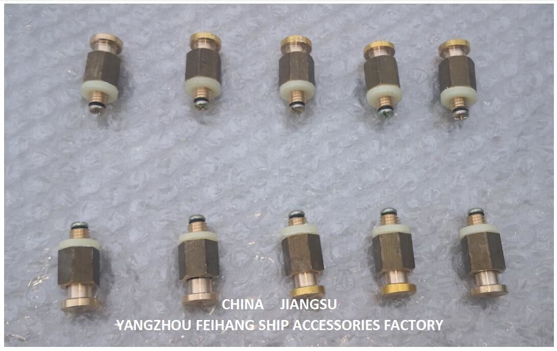 Dn6, soupape d'aération d'auto-fermeture à ressort pour sonnerie soupape d'auto-fermeture Matériau fil de forme de connexion en bronze/laiton