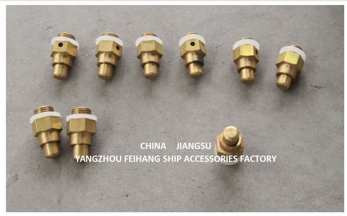 Valves d'auto-fermeture de ventilation pour tuyaux de sondage DN6, soupape d'auto-fermeture de ventilation chargée à ressort Matériau du corps de la vanne Bronze/laiton