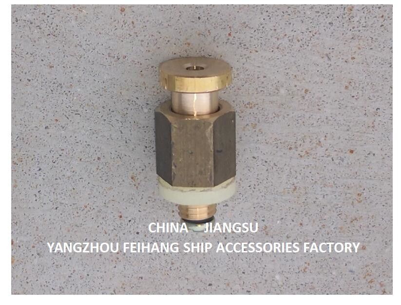 Dn6, soupape d'aération d'auto-fermeture à ressort pour sonnerie soupape d'auto-fermeture Matériau fil de forme de connexion en bronze/laiton