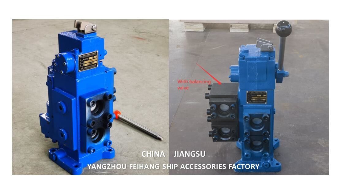 35SFRE-MO32BP-H4 Valves manuelles de régulation du débit proportionnel avec vanne d'équilibrage Pour les navires de débit 280l/min Pression 21mpa