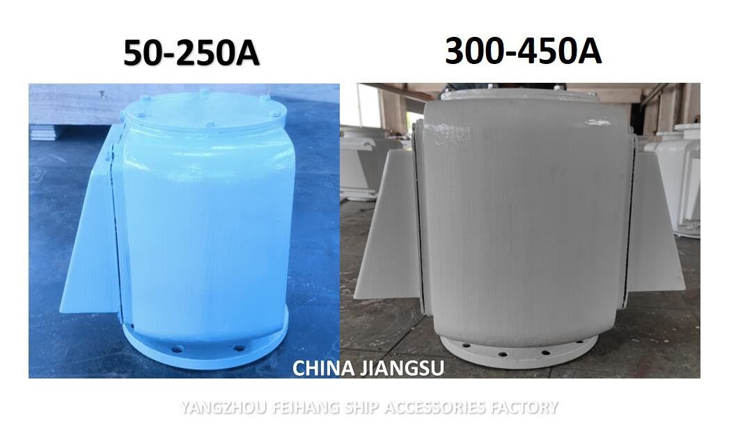 Tête de ventilation d'air pour réservoir d'eau douce de type M4 Modèle Fkm-150 Matériau en fonte Dn 150