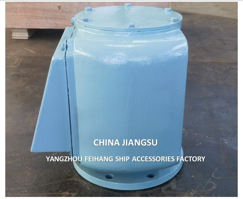 Pour les réservoirs de ballast d'eau, tête de ventilation à air, modèle FKM-250, métal en fonte, taille de la tête de ventilation DN 250