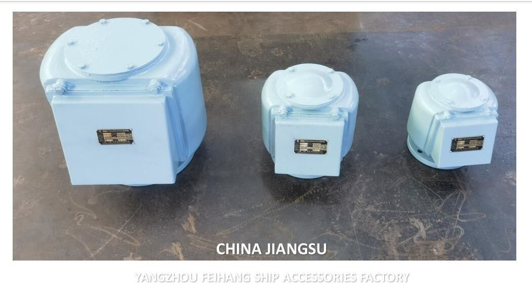 Pour les réservoirs de ballast d'eau, tête de ventilation à air, modèle FKM-250, métal en fonte, taille de la tête de ventilation DN 250