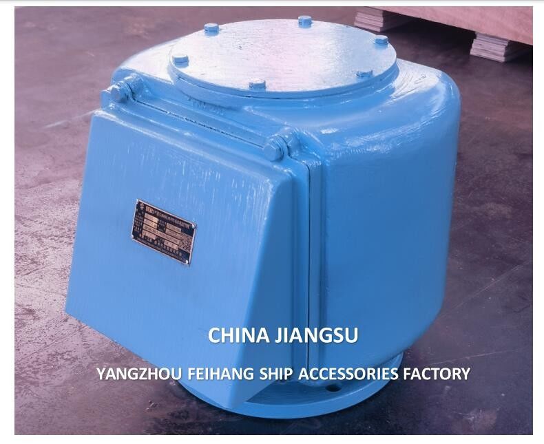 Pour les réservoirs de ballast d'eau, tête de ventilation à air, modèle FKM-250, métal en fonte, taille de la tête de ventilation DN 250