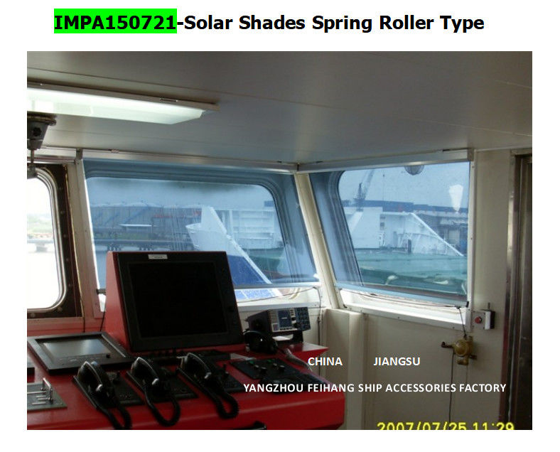 Facile à utiliser des ombrages solaires de type à rouleaux de printemps