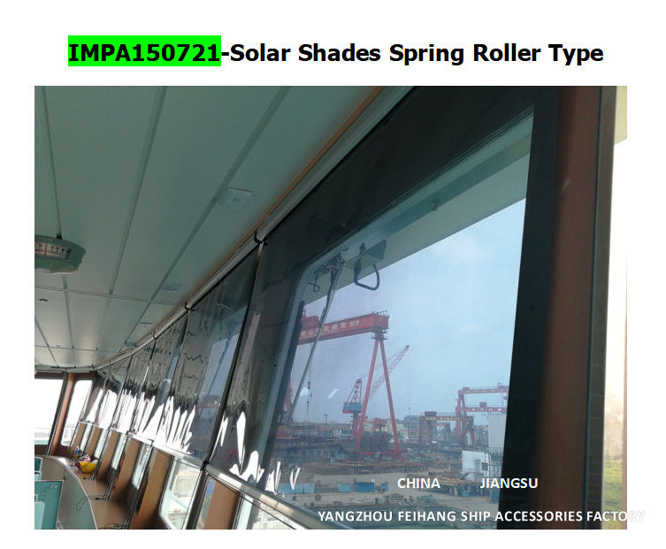 Facile à utiliser des ombrages solaires de type à rouleaux de printemps