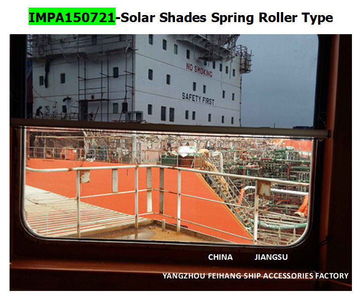 Facile à utiliser des ombrages solaires de type à rouleaux de printemps