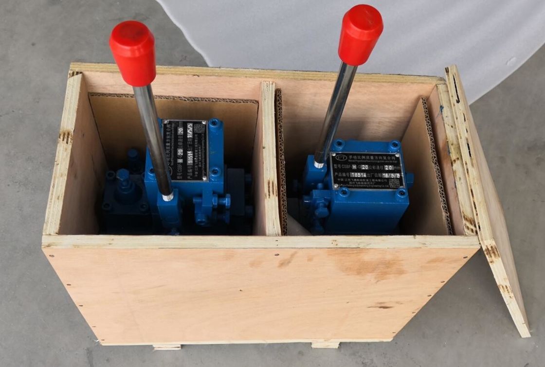 Ventilateurs de commande de PC pour les circuits hydrauliques de série Modèle CSBF-G20 Fonction de soupape de bobine-Mtype
