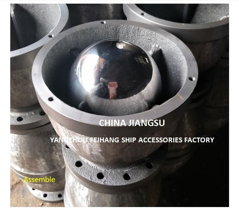 Avec une tête de ventilation à coude de gooseneck, modèle Bs200ht Cb/T3594-Typ de ventilation à coude de gooseneck, tête de tuyau à capuche d'air