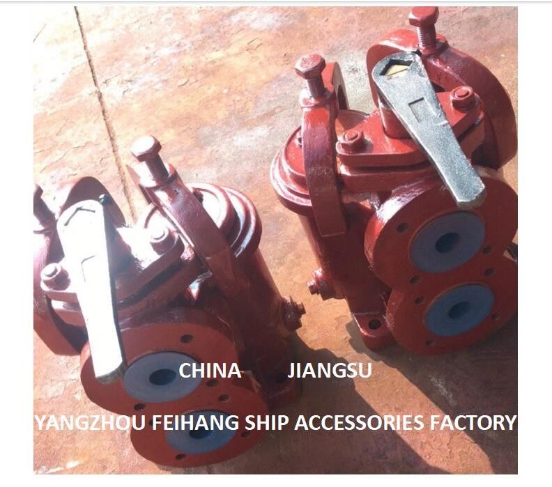 JIS 5K-25-100A DUPLEX OIL STRAINER ((U-TYPE) et petit double d'huile étirer ((U-TYPE)