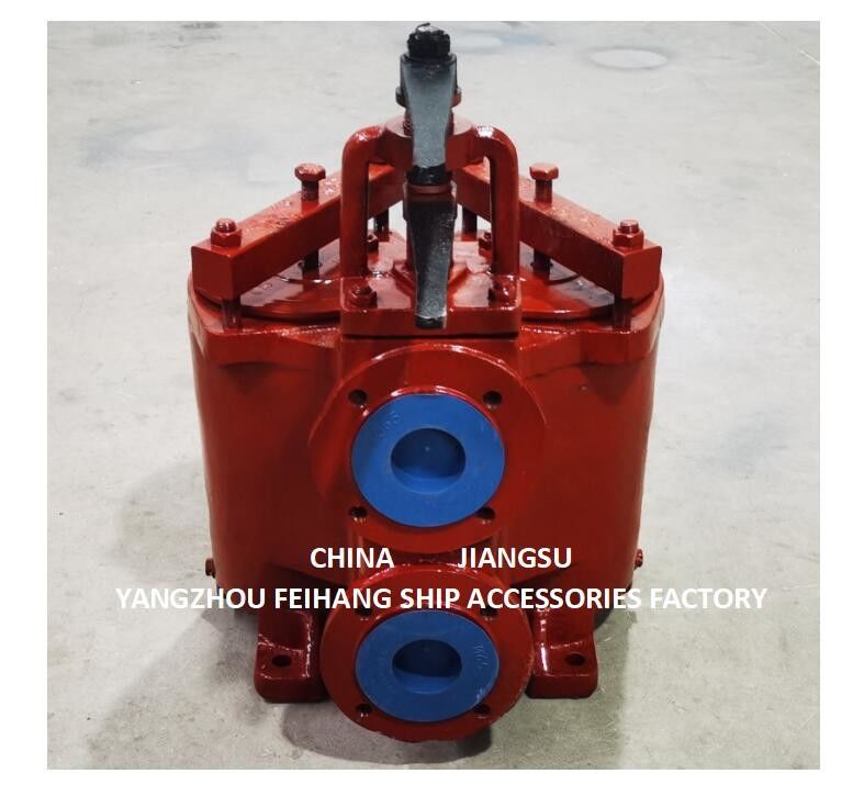 Chine fournisseur JIS 5K-65A filtre à huile duplex ((type U) & CBM1132-82 filtre à huile duplex