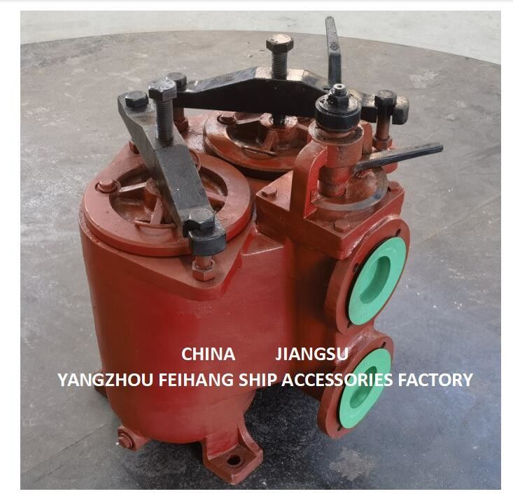 Chine fournisseur JIS 5K-65A filtre à huile duplex ((type U) & CBM1132-82 filtre à huile duplex
