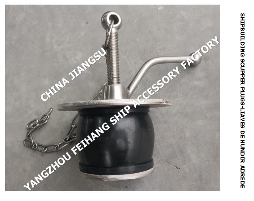 Impa232484 50N-100 DECK SCUPPER PLUG, GUTTER PLUG-YANGZHO FEIHANG usine d'accessoires pour navires