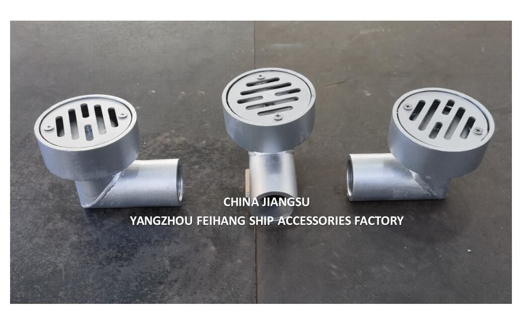 DRAIN DEQUE DE MUR LOURD, TYPE ANGULÉ, DN40, FIN DU FIL (FEMME G 1 1/2