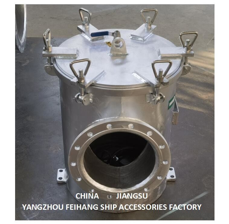 Données techniques pour les filtres d'eau de mer principaux marins - filtres d'eau de mer marins - filtres d'eau de mer de type panier de mer