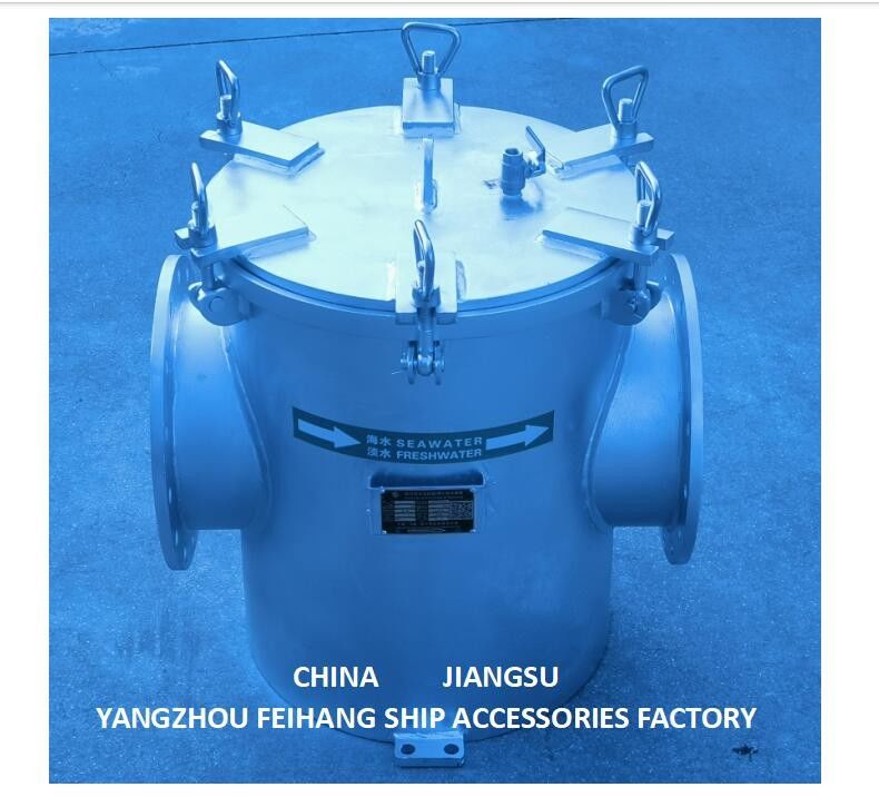 Données techniques pour les filtres d'eau de mer principaux marins - filtres d'eau de mer marins - filtres d'eau de mer de type panier de mer