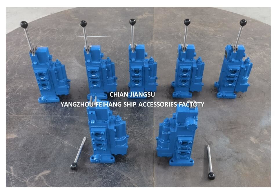 Valve de commande hydraulique haute performance 35SFRE-MO25-H3 pour treuil d'amarrage en fonte