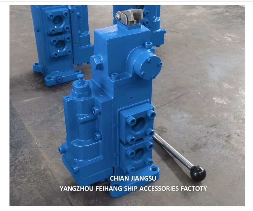Valve de commande hydraulique haute performance 35SFRE-MO25-H3 pour treuil d'amarrage en fonte