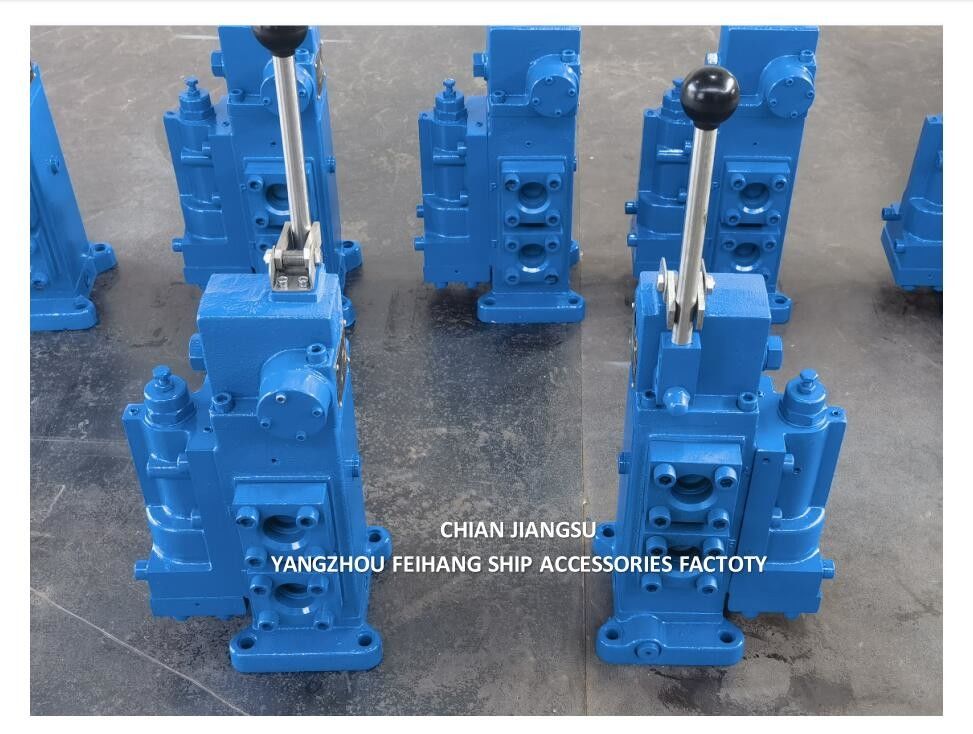 Valve de commande hydraulique haute performance 35SFRE-MO25-H3 pour treuil d'amarrage en fonte