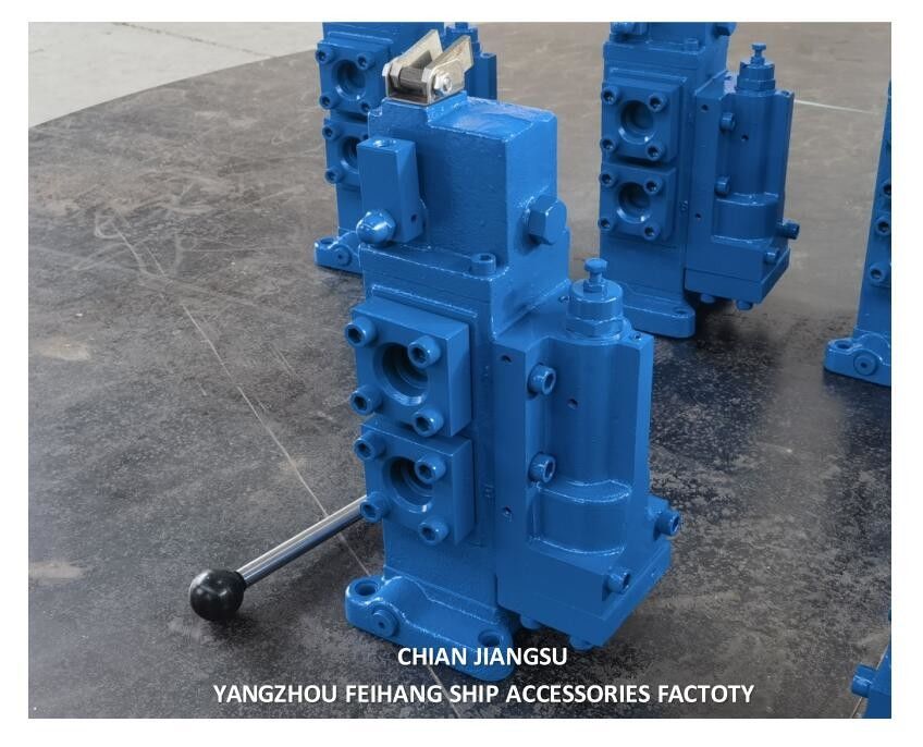Valve de commande hydraulique haute performance 35SFRE-MO25-H3 pour treuil d'amarrage en fonte