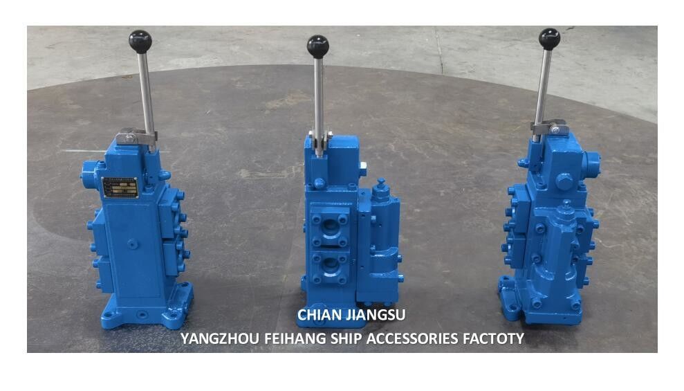 Valve de commande hydraulique haute performance 35SFRE-MO25-H3 pour treuil d'amarrage en fonte