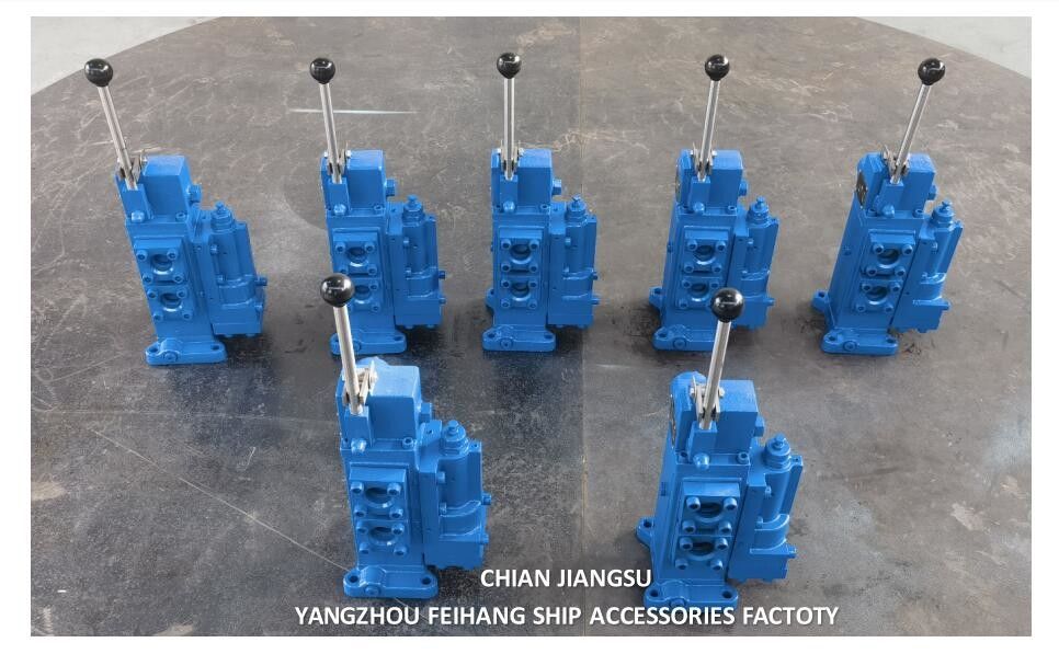 Valves manuelles de régulation du débit proportionnel pour navires 35SFRE-MO25-H3 Débit 200 l/min avec kit de réparation