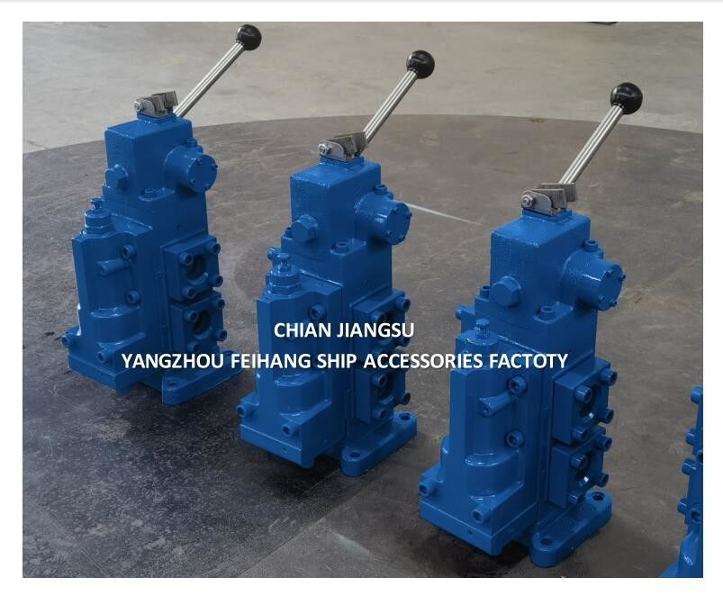 Valve de commande hydraulique haute performance 35SFRE-MO25-H3 pour treuil d'amarrage en fonte
