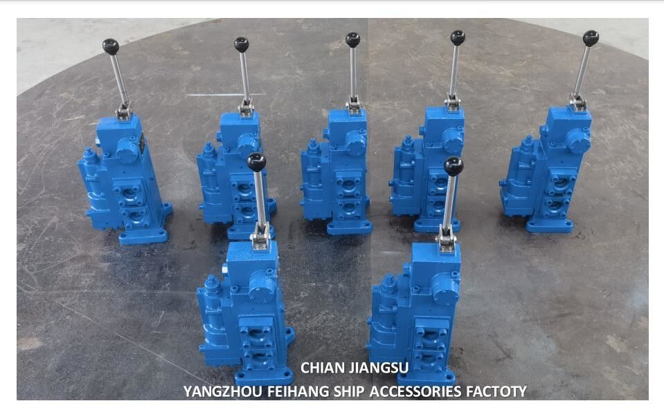 Valve de commande hydraulique haute performance 35SFRE-MO25-H3 pour treuil d'amarrage en fonte