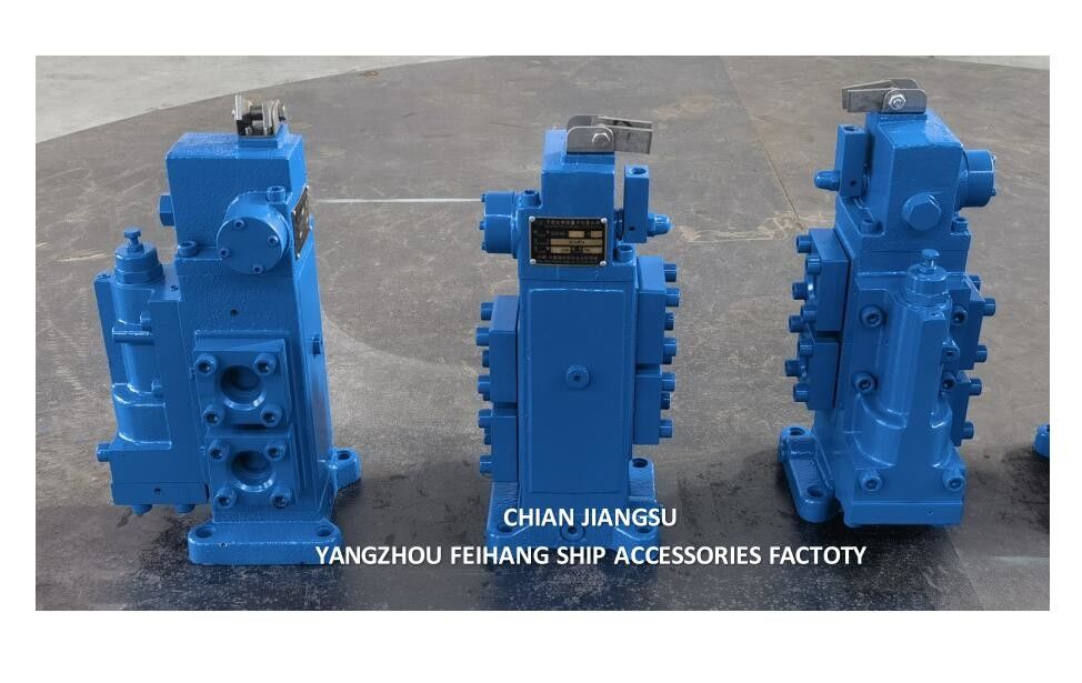 Valve de commande hydraulique haute performance 35SFRE-MO25-H3 pour treuil d'amarrage en fonte